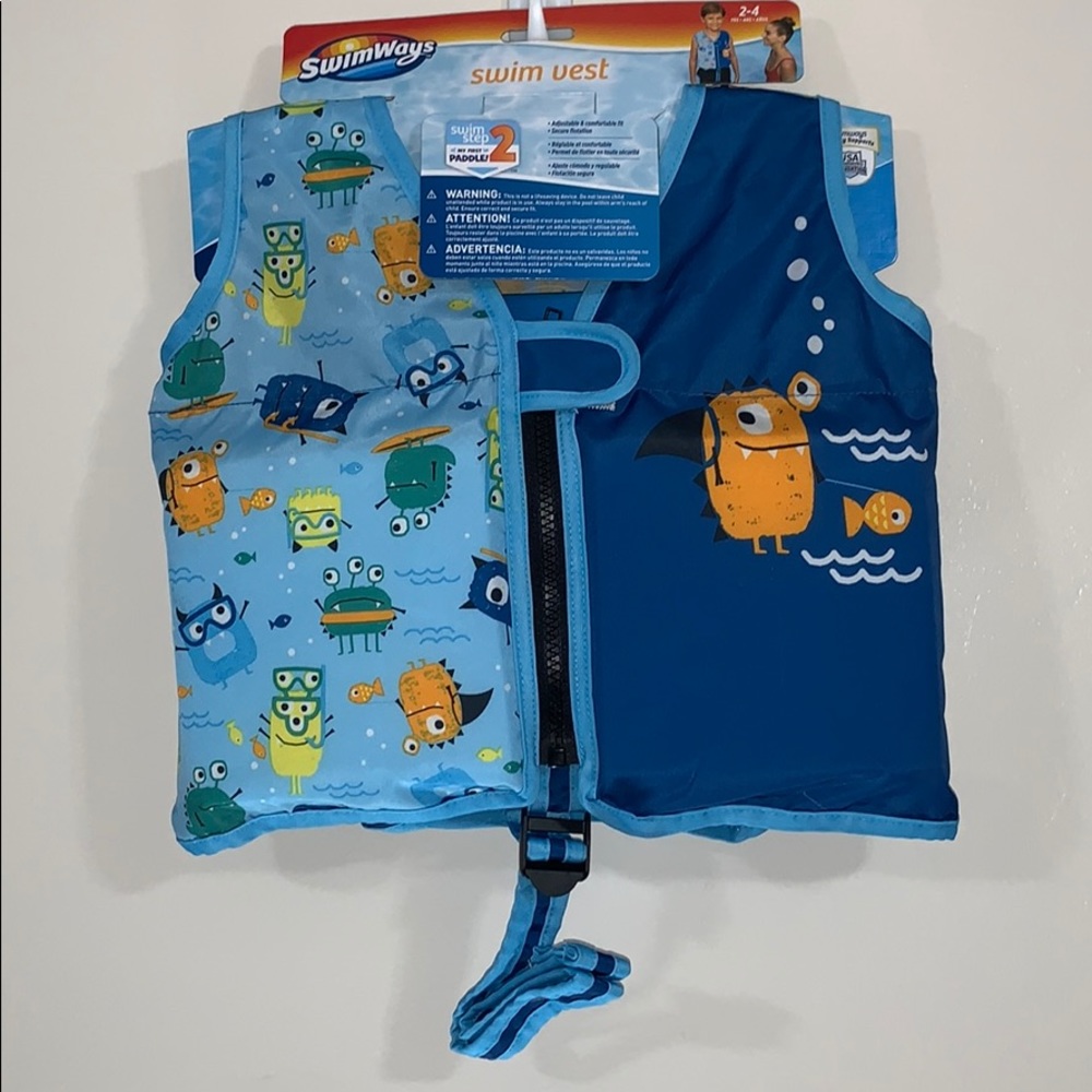 SwimWays-swim vest - 2-4 YRS